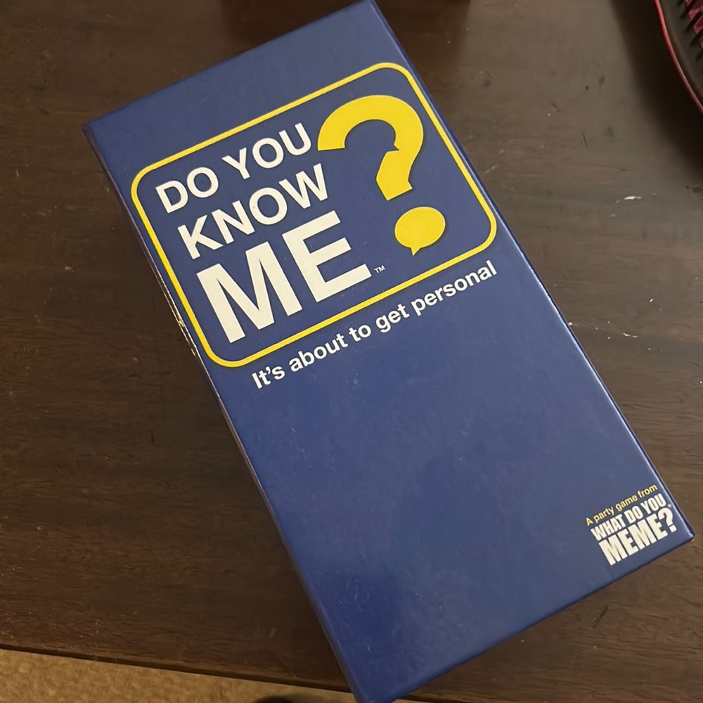 Do You Know Me? Game!